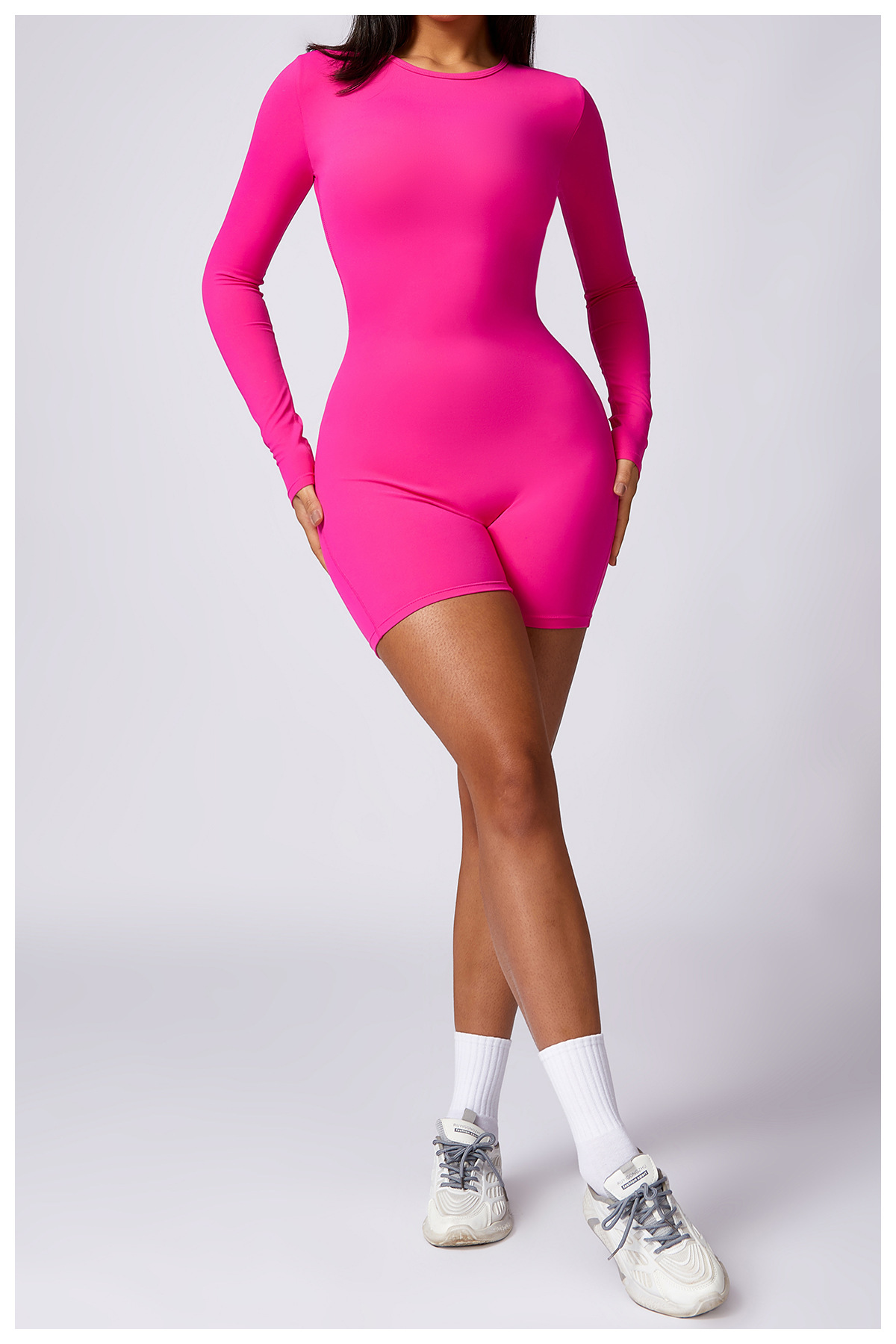 Customized Quick Dry Hip Lift Back Yoga Bodysuit