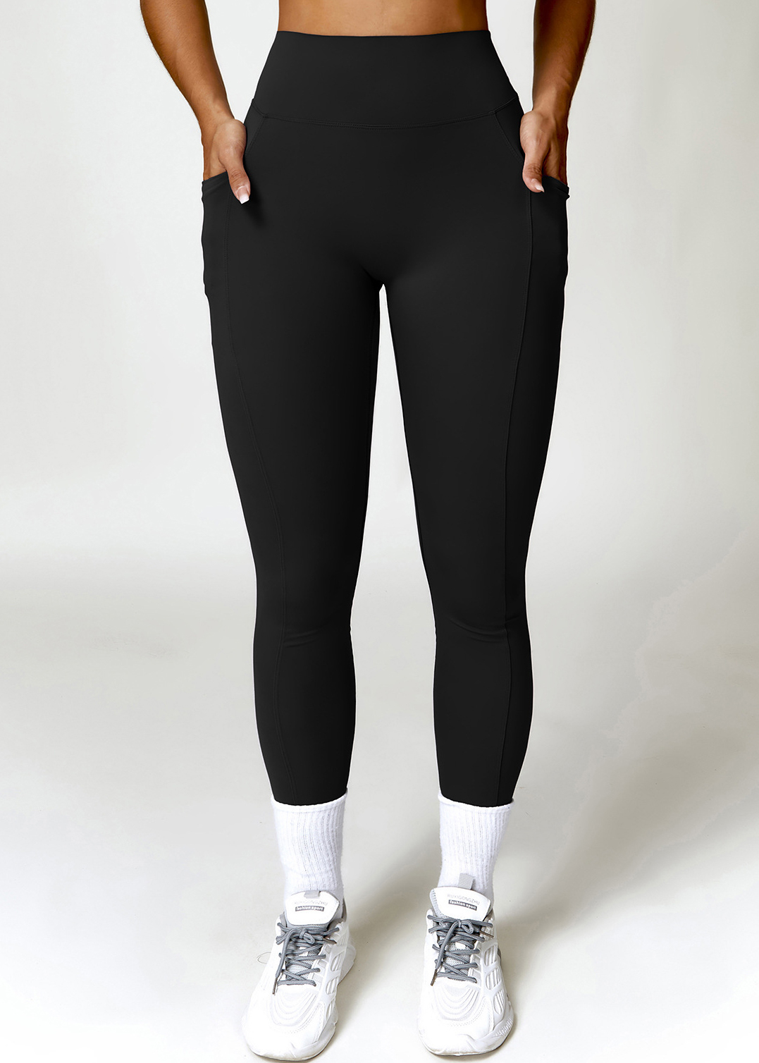 Customized Stretch Fabric Hip Lifting Yoga Pants