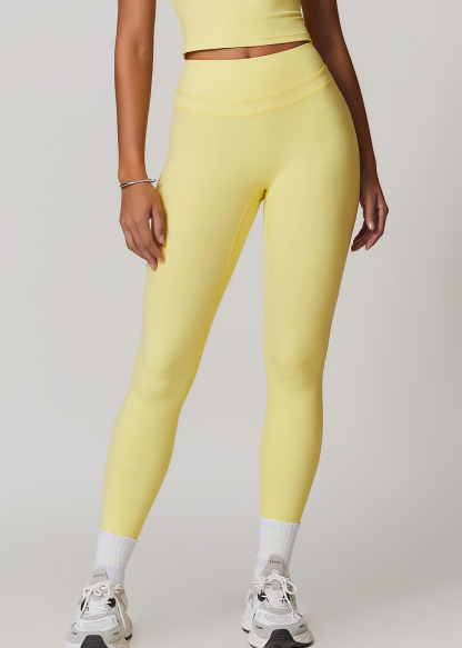 Customized Brushed Skinny High Waist Yoga Pants