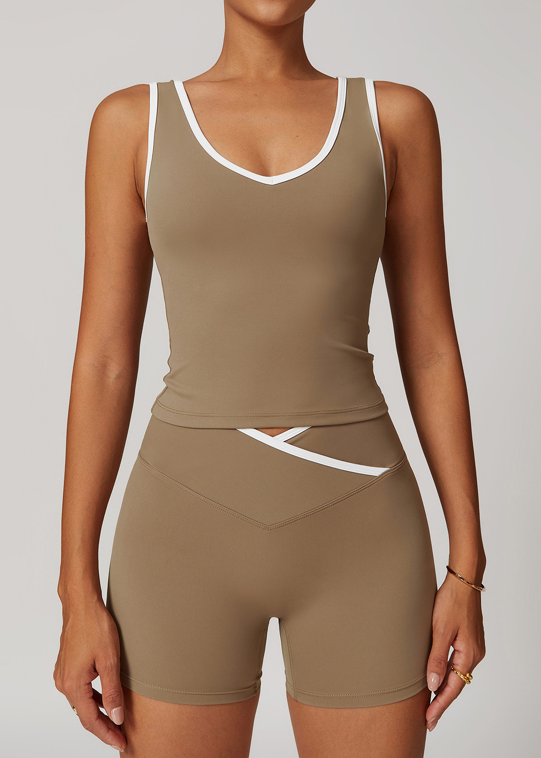 Customized Contrast color sports vest