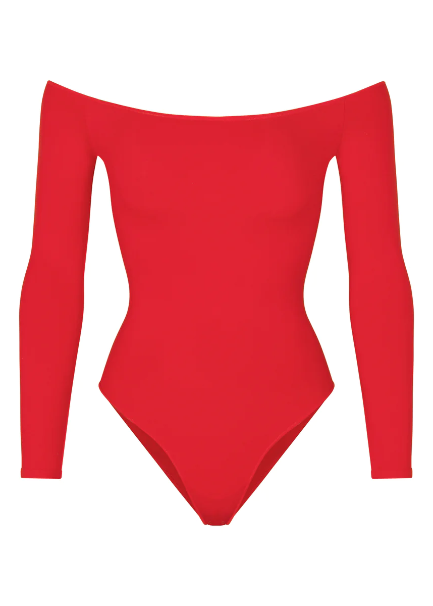 ESSENTIAL OFF THE SHOULDER BODYSUIT