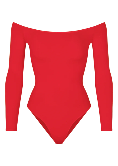 ESSENTIAL OFF THE SHOULDER BODYSUIT