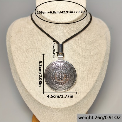 Boho Charm Vintage Pendant Necklace 