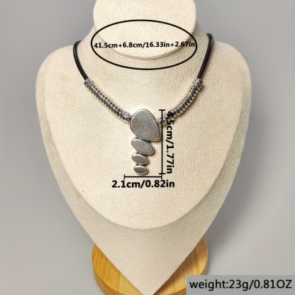 Silver Color Bohemian Creative Pendant Vintage Necklace