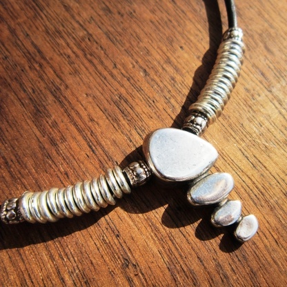 Silver Color Bohemian Creative Pendant Vintage Necklace