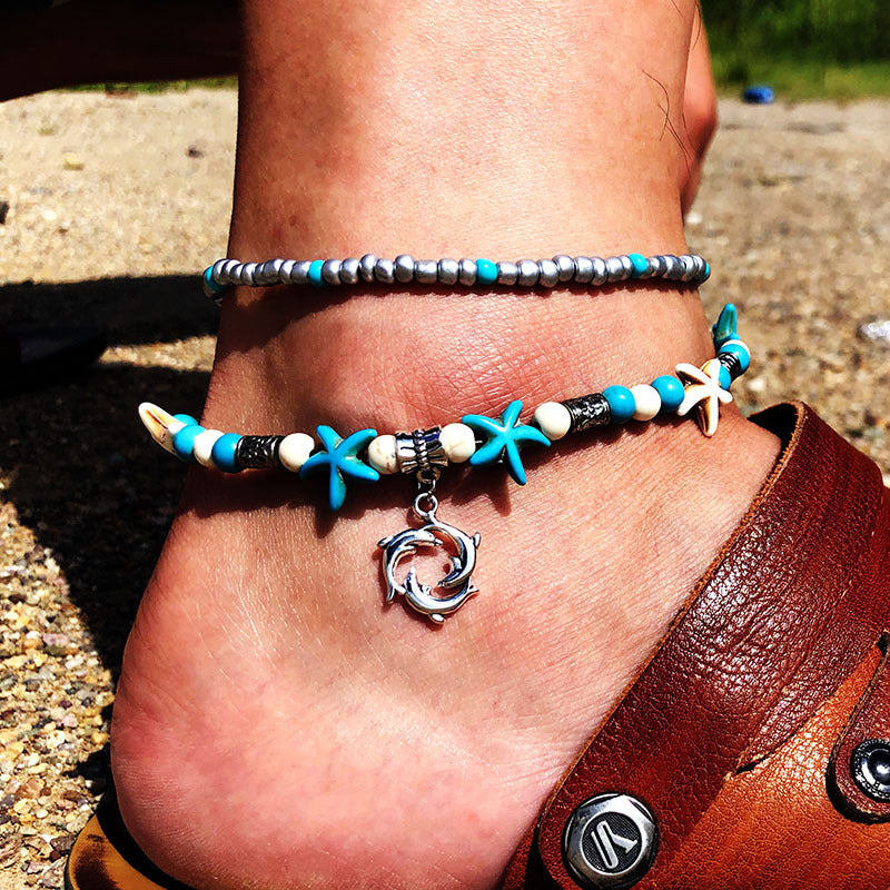 Wave Yoga Anklet-canovaniajewelry