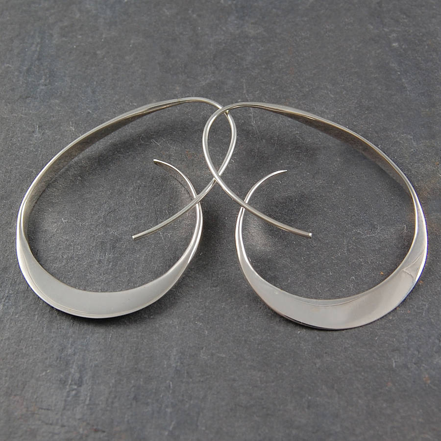 Fashion Spiral Large Hoop Earrings-canovaniajewelry