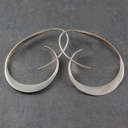 Fashion Spiral Large Hoop Earrings-canovaniajewelry