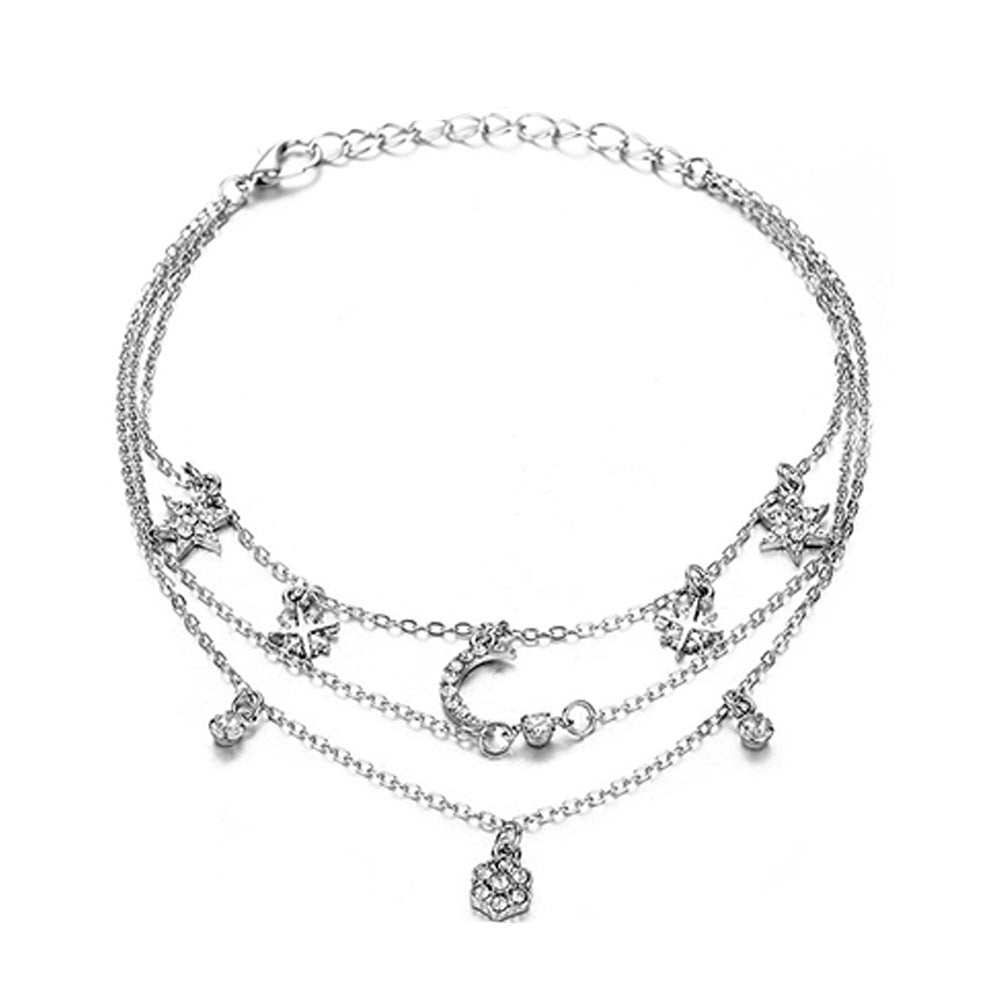 Pentagram Anklet-canovaniajewelry