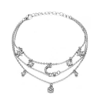Pentagram Anklet-canovaniajewelry