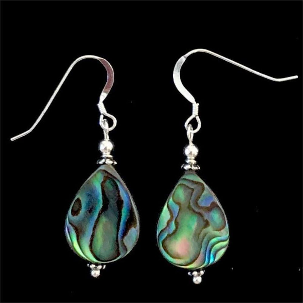 Abalone Shell Earrings-canovaniajewelry