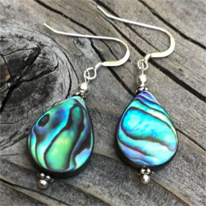 Abalone Shell Earrings-canovaniajewelry