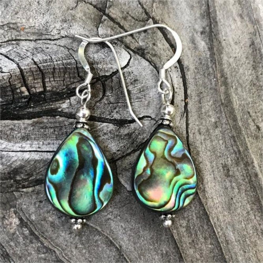 Abalone Shell Earrings-canovaniajewelry