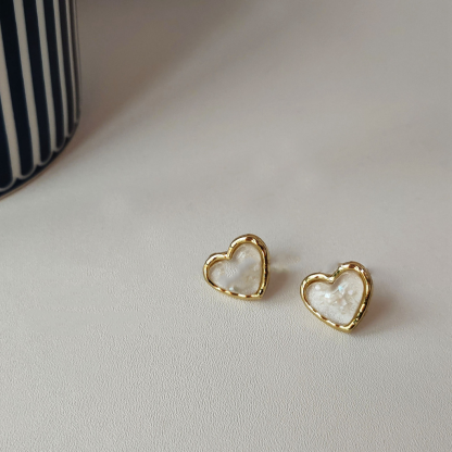 925 silver needle love earrings-canovaniajewelry