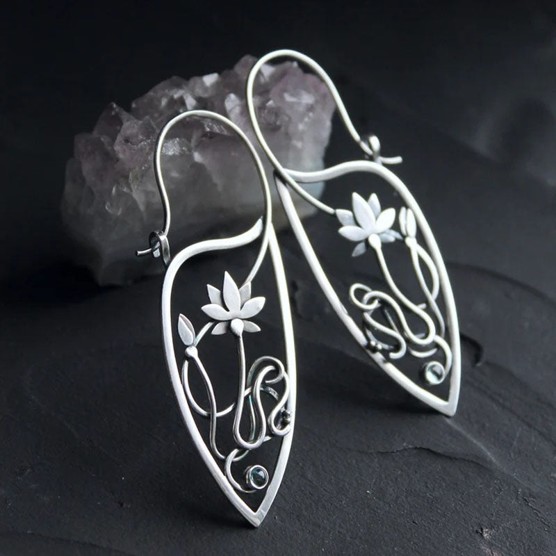 Bohemian Vine and Leaf Earrings-canovaniajewelry