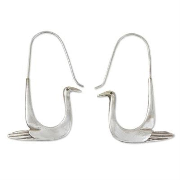 Bird Pendant Earrings-canovaniajewelry