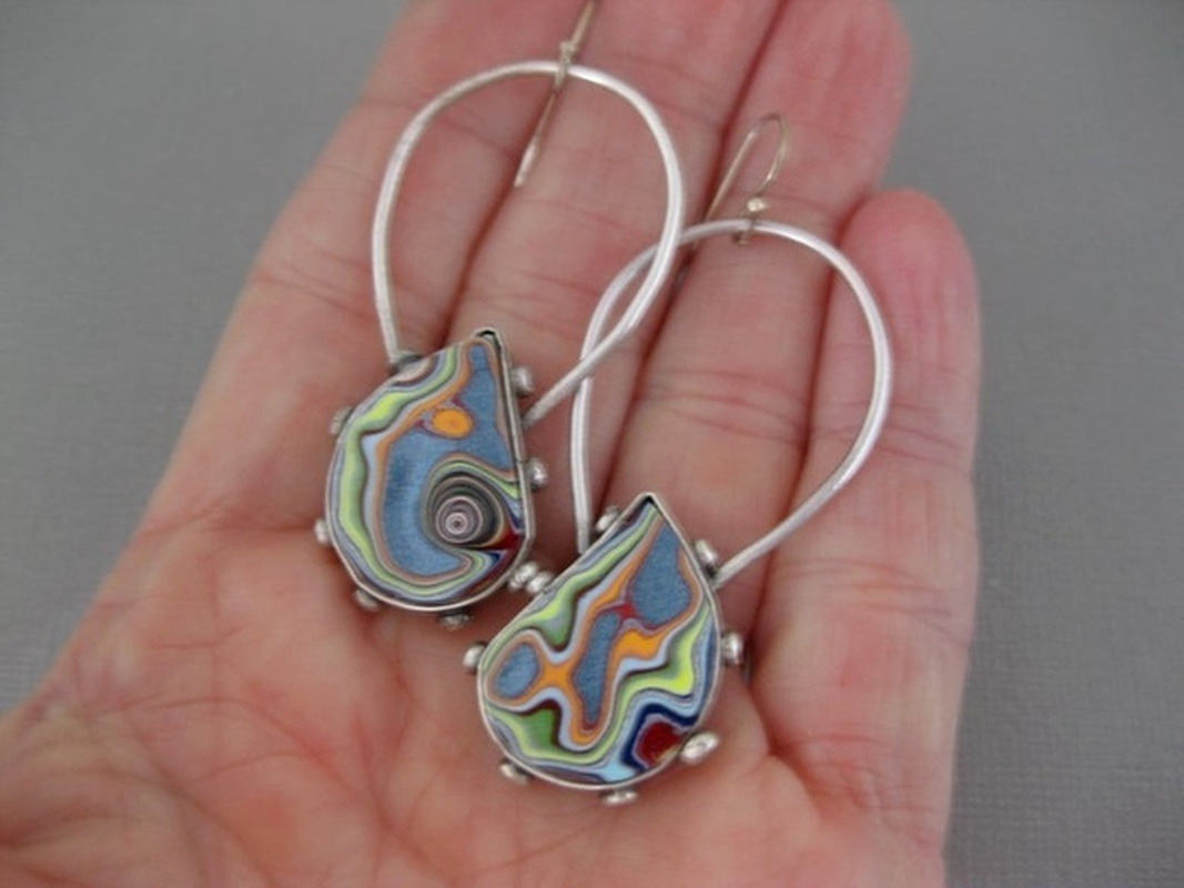 Boho Style Colorful Glaze Drop Earrings-canovaniajewelry