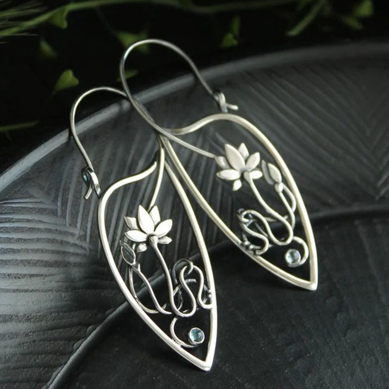 Bohemian Vine and Leaf Earrings-canovaniajewelry