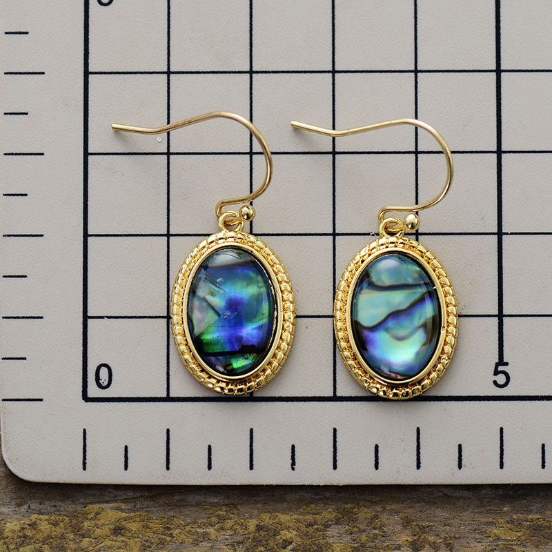 shell pendant earrings-canovaniajewelry