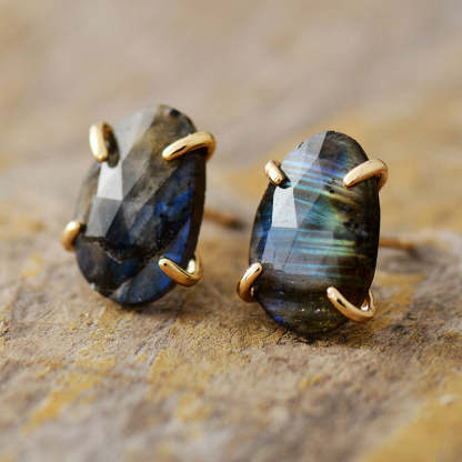labradorite earrings-canovaniajewelry