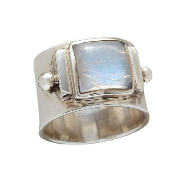 Vintage moonstone ring-canovaniajewelry