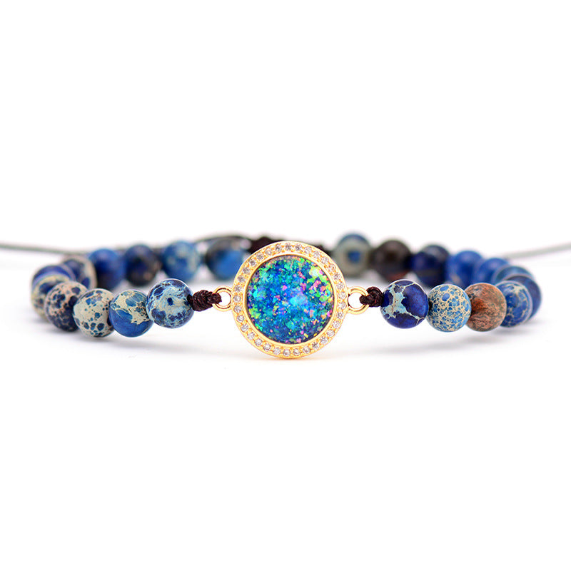Imperial Stone Opal Stone Bohemian Beaded Friendship Bracelet-canovaniajewelry