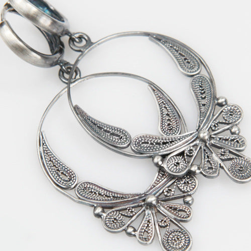Vintage Floral earrings for women-canovaniajewelry