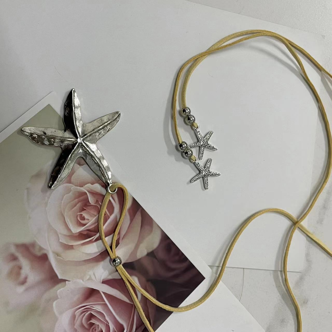 Boho Starfish Symbol Necklace-canovaniajewelry