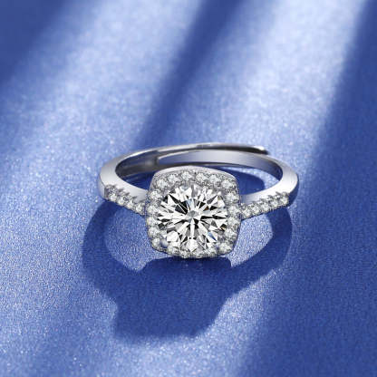 Square Diamond Ring-canovaniajewelry