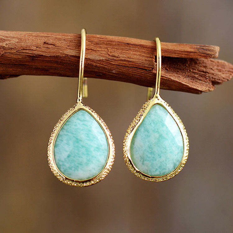 natural stone drop earrings-canovaniajewelry