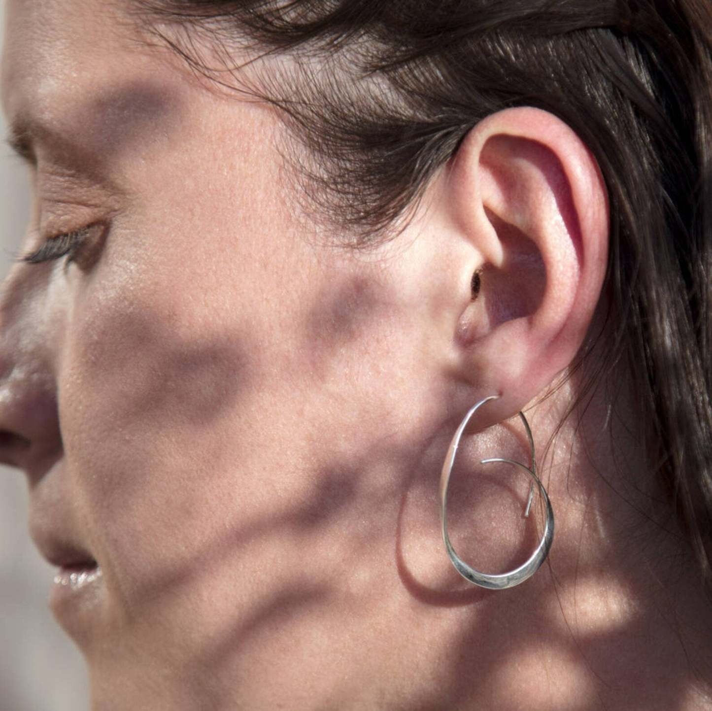 Fashion Spiral Large Hoop Earrings-canovaniajewelry