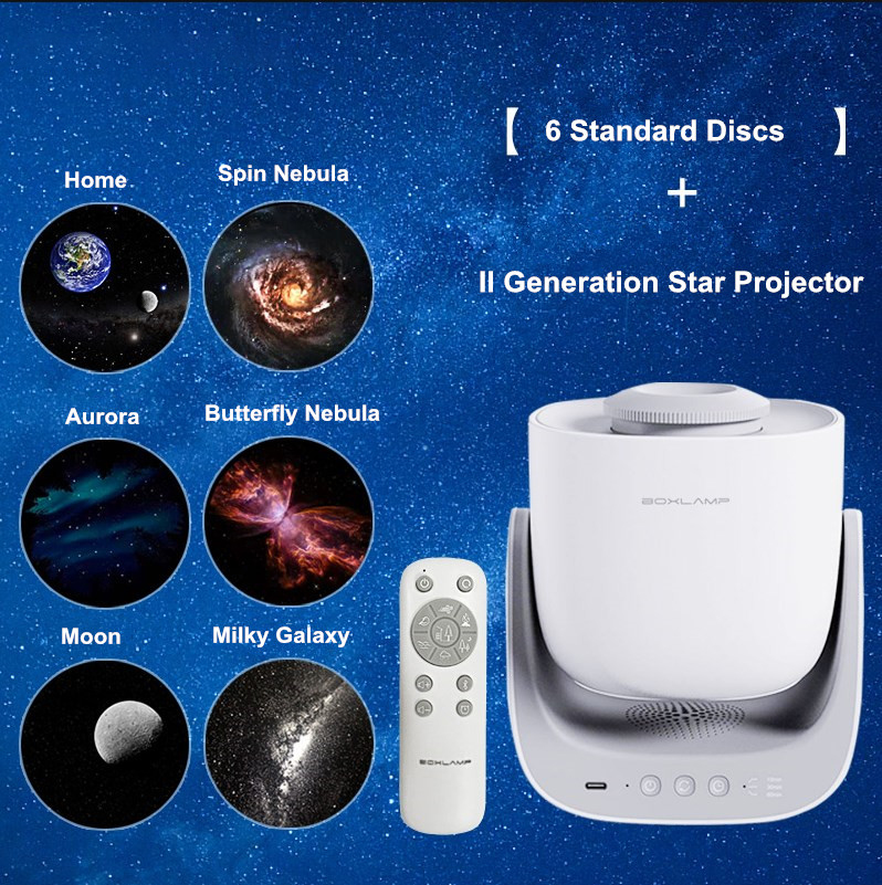 II Generation Bluetooth Speaker Star Galaxy Projector-Ktvhomes