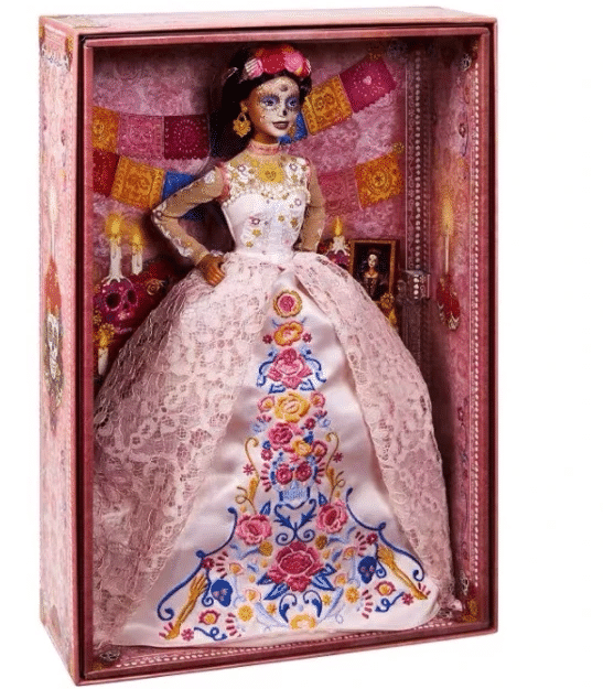 2024 NEW BARBIE DIA DE MUERTOS COLLECTIBLE PINK/BLACK DOLL