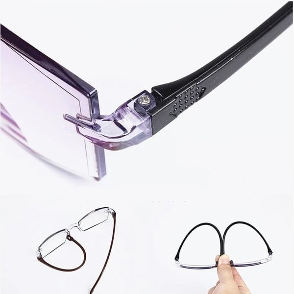 Last Day Promotion 70% OFF - 🔥New Sapphire High Hardness Anti-blue Progressive Far And Near Dual-Use Reading Glasses👓