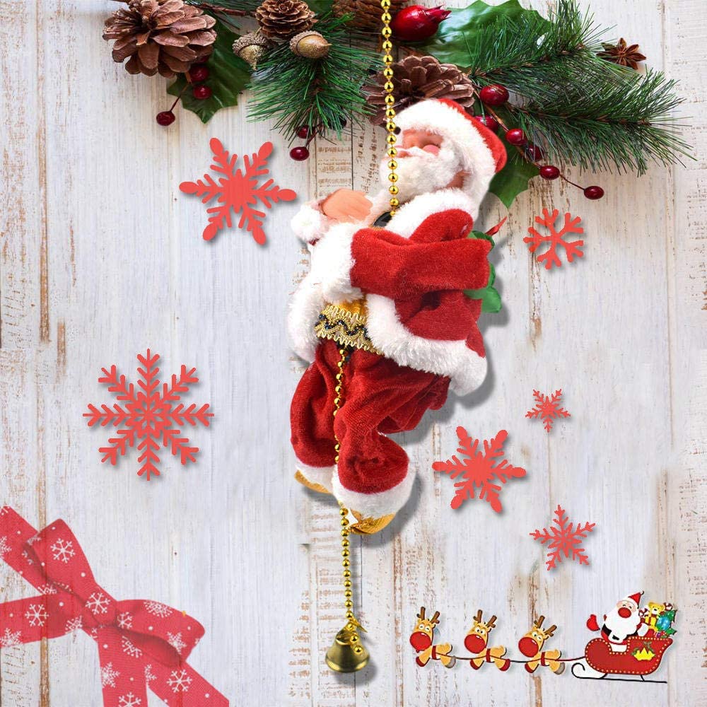 ( 🎉Ankstyvoji Kalėdų akcija - 50 % NUOLAIDA🎄 ) Kalėdų Senelio muzikinė laipiojimo virvė
