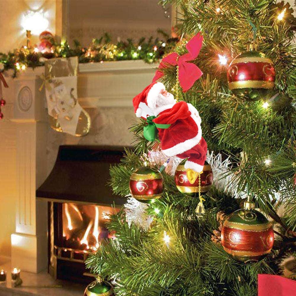 ( 🎉Ankstyvoji Kalėdų akcija - 50 % NUOLAIDA🎄 ) Kalėdų Senelio muzikinė laipiojimo virvė