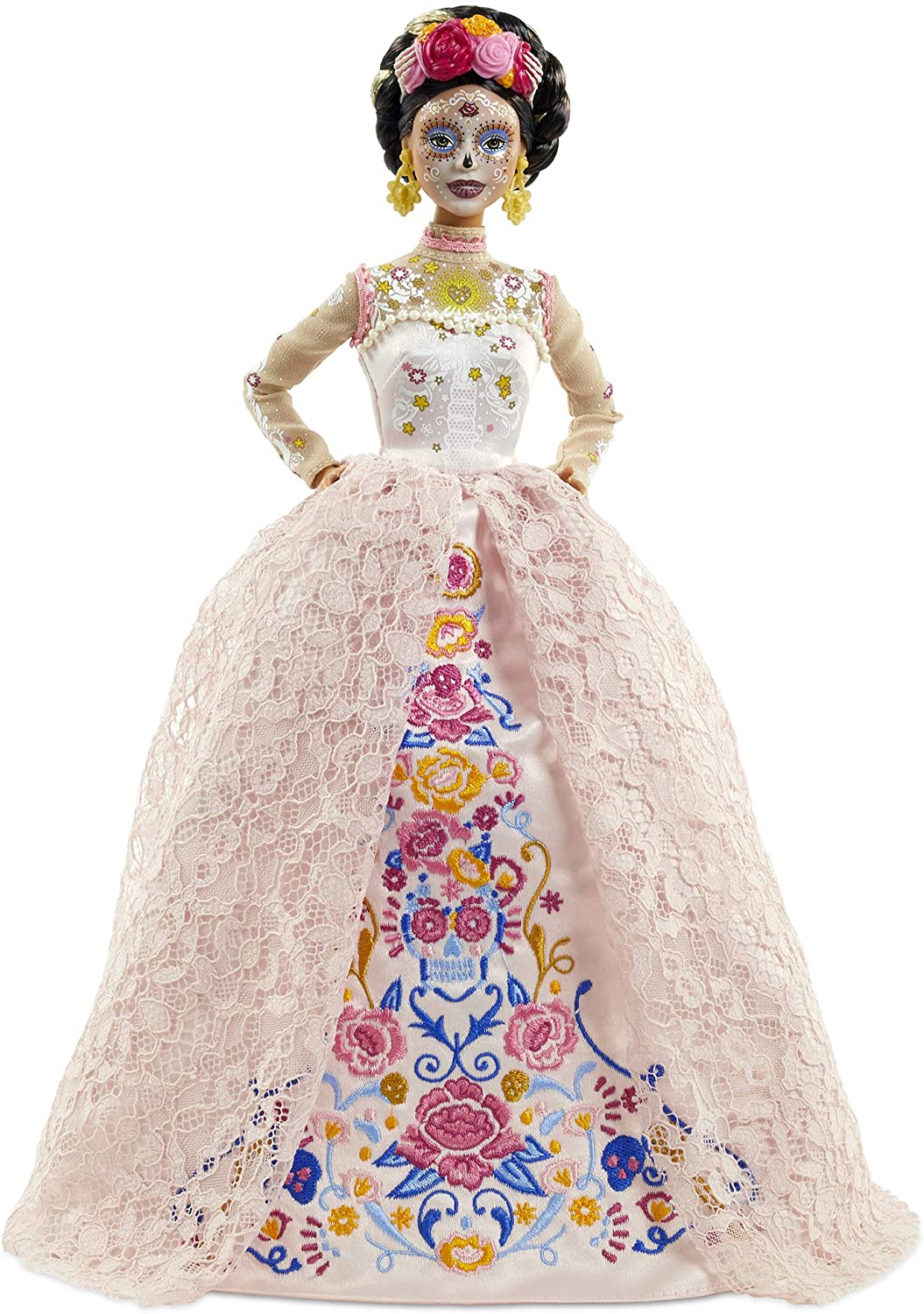 2024 NEW BARBIE DIA DE MUERTOS COLLECTIBLE PINK/BLACK DOLL