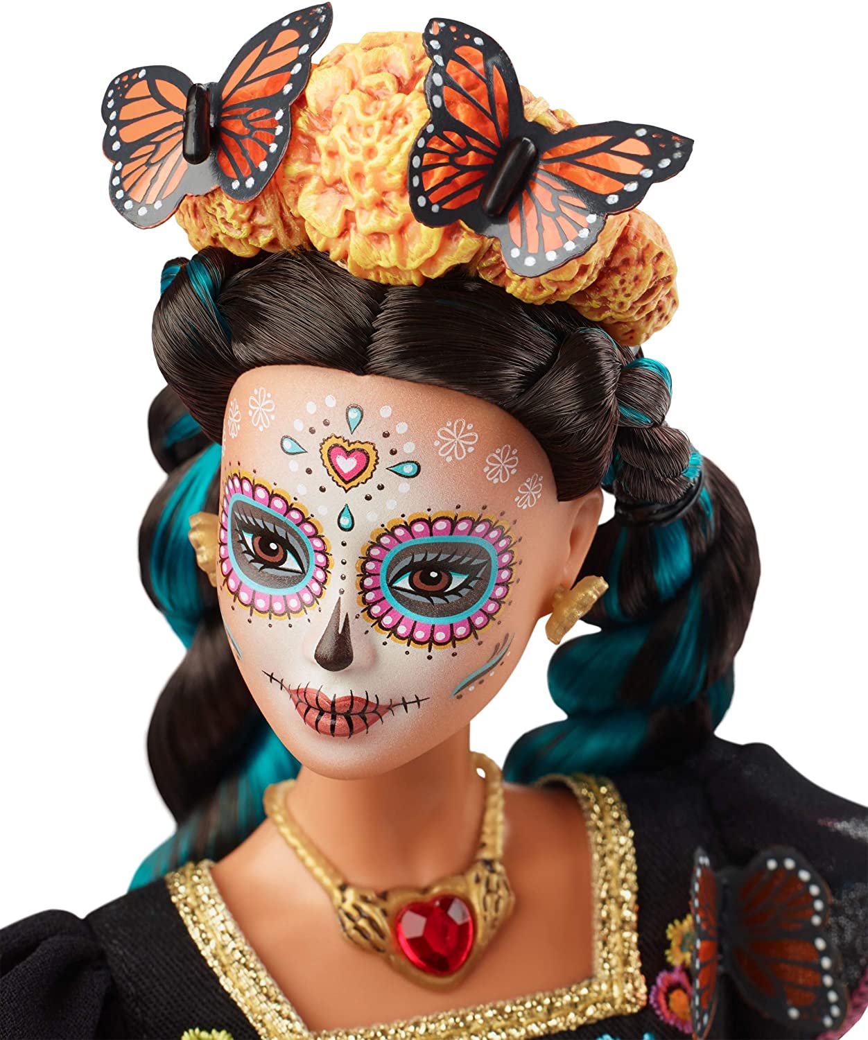 2024 NEW BARBIE DIA DE MUERTOS COLLECTIBLE PINK/BLACK DOLL