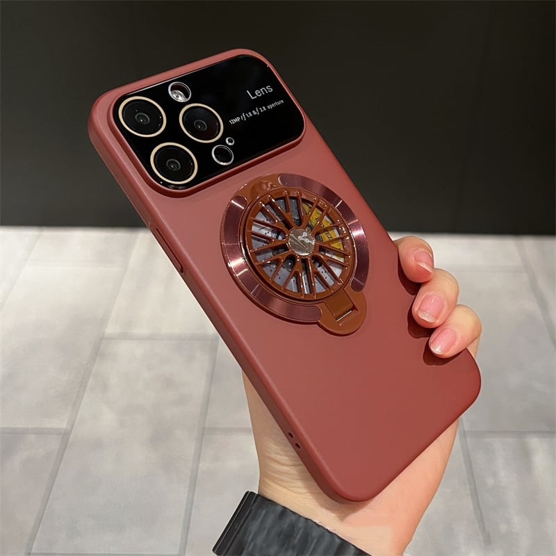 2024 m. naujos serijos iPhone magnetinio giroskopo besisukantis aušinimo laikiklio apsauginis dėklas