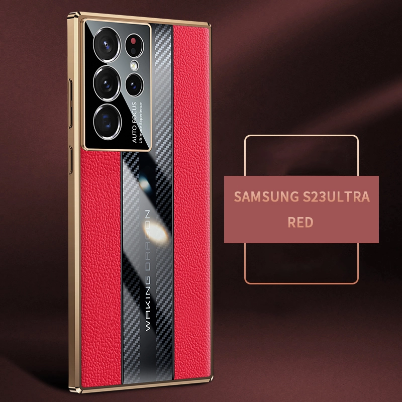 Labai šaunus odinis dėklas, skirtas Samsung