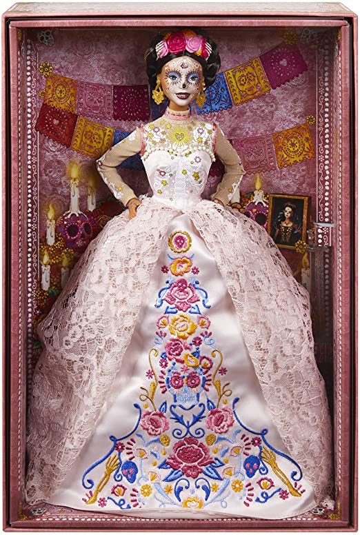 2024 NEW BARBIE DIA DE MUERTOS COLLECTIBLE PINK/BLACK DOLL