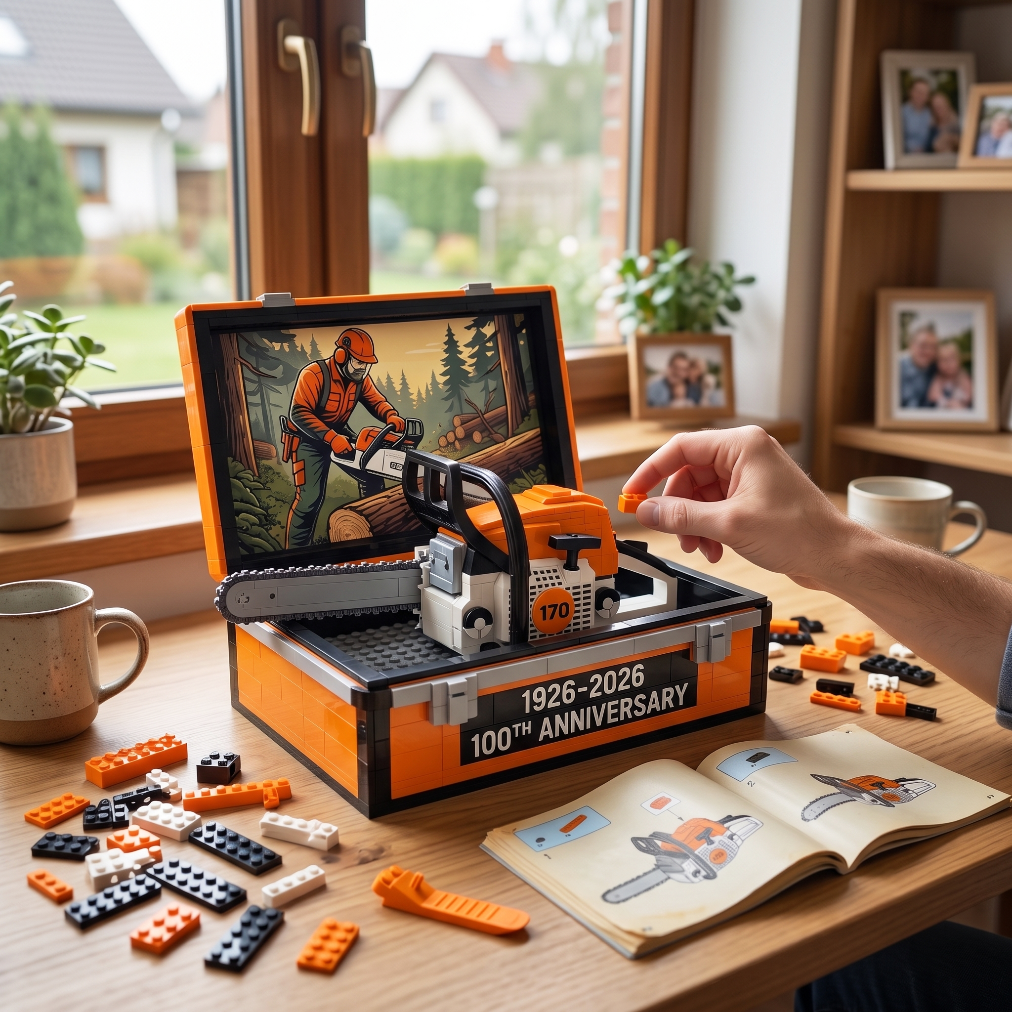 Classic Chainsaw 1926–2026 100th Anniversary Building Blocks