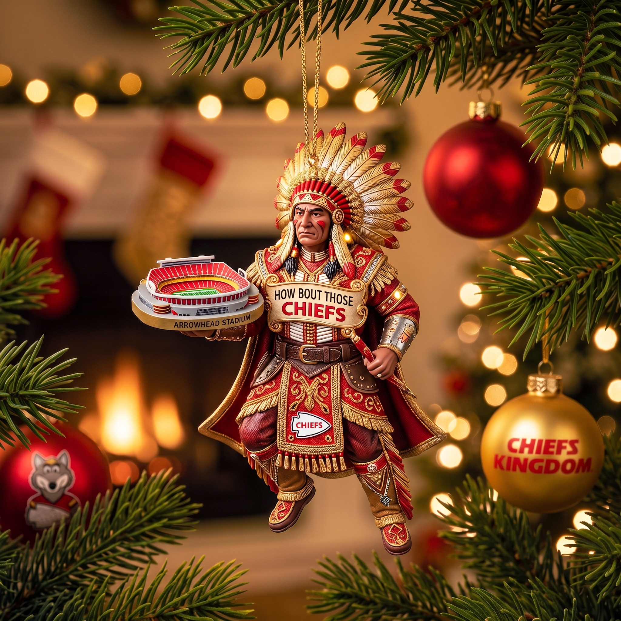 "KC All the Way!" Commemorative Christmas Ornament