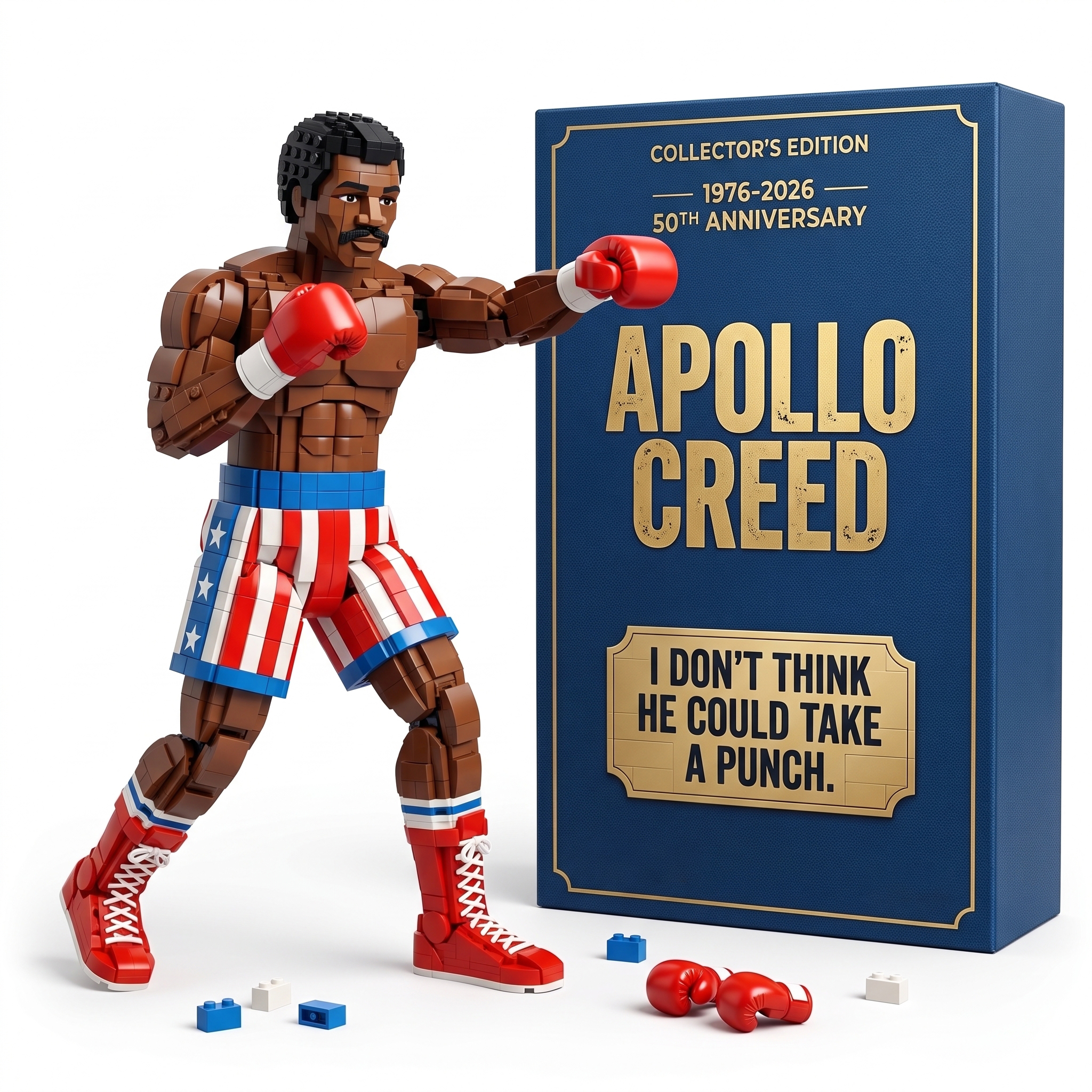Rocky 1976–2026 50th Anniversary Boxing Building Blocks