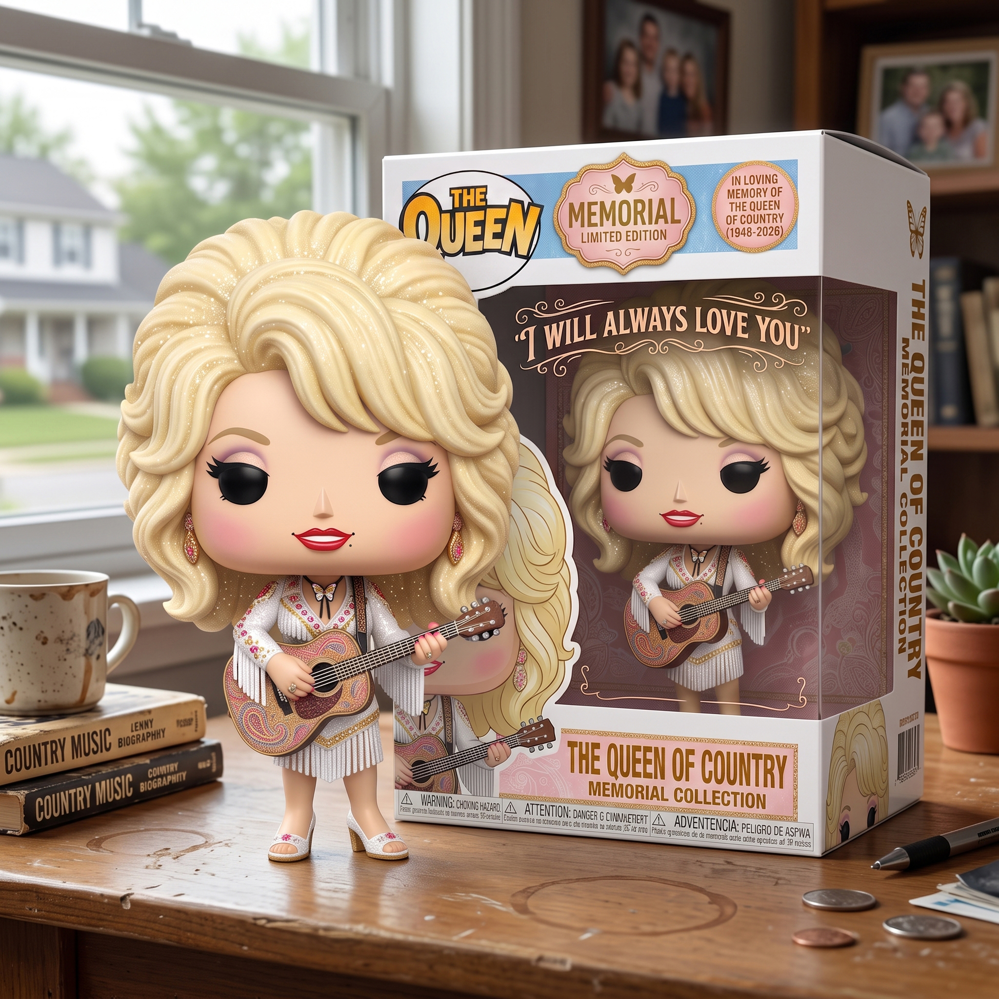 IN LOVING MEMORY OF THE QUEEN OF COUNTRY (1946-2026) Dolls