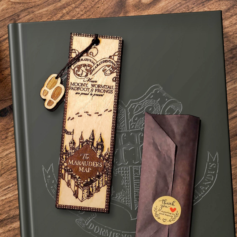 Harry Potter Handmade Bookmarks