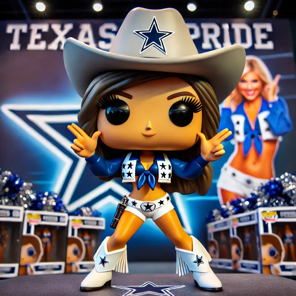 Dallas Cowboys Cheerleaders model