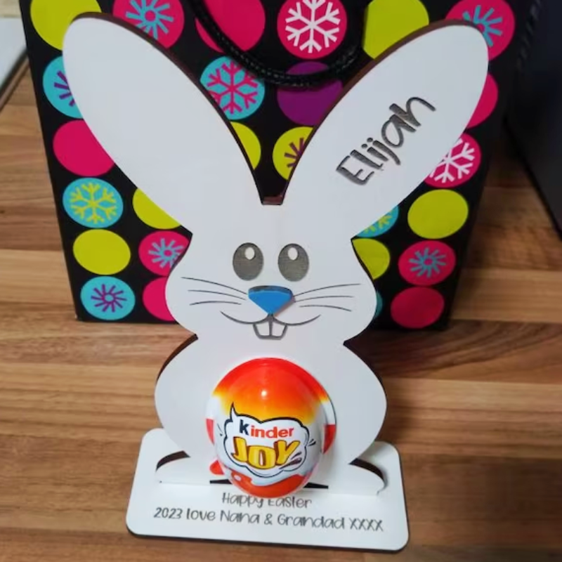 Personalized Easter Bunny Decoration