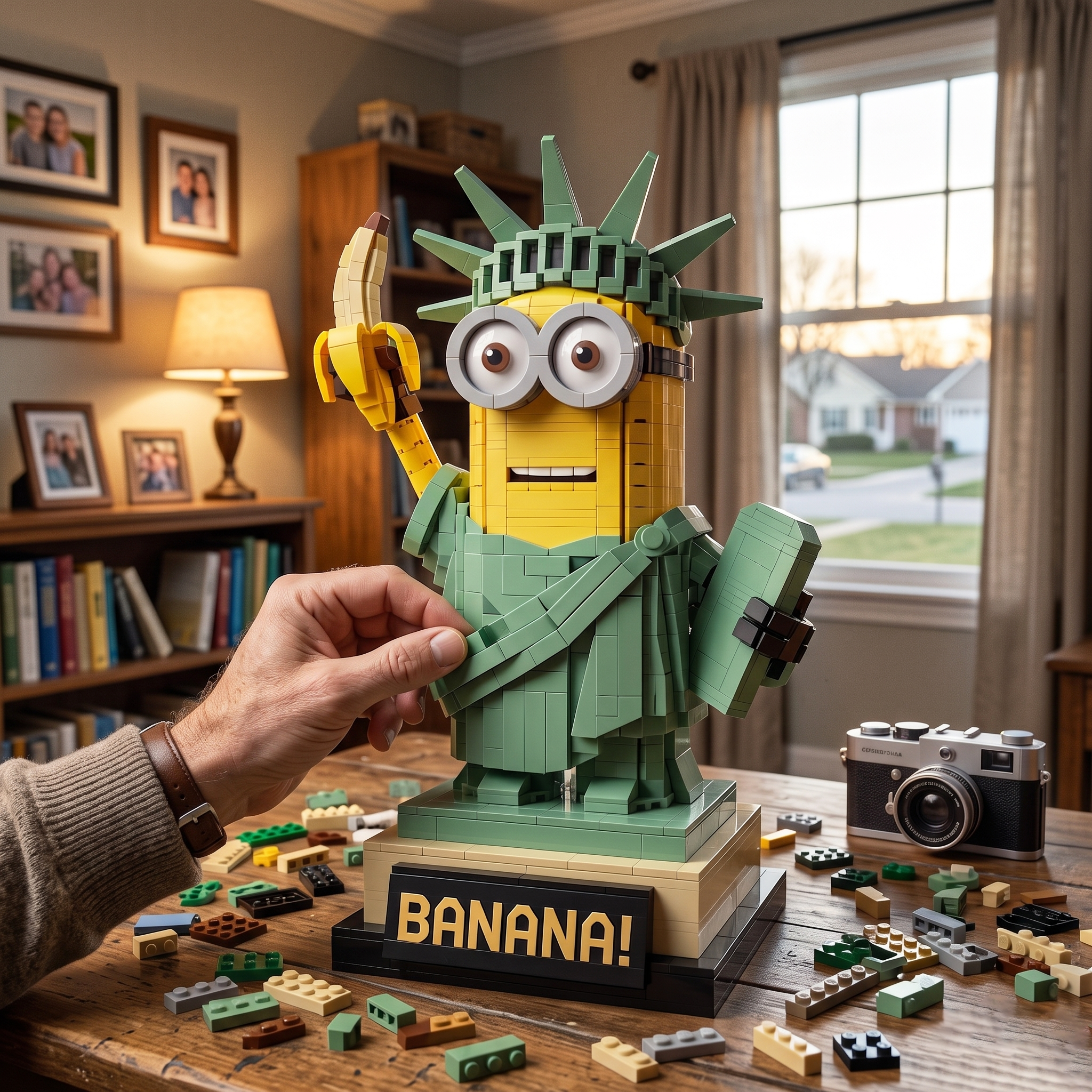Banana! Statue of Liberty Limited Edition Building Blocks