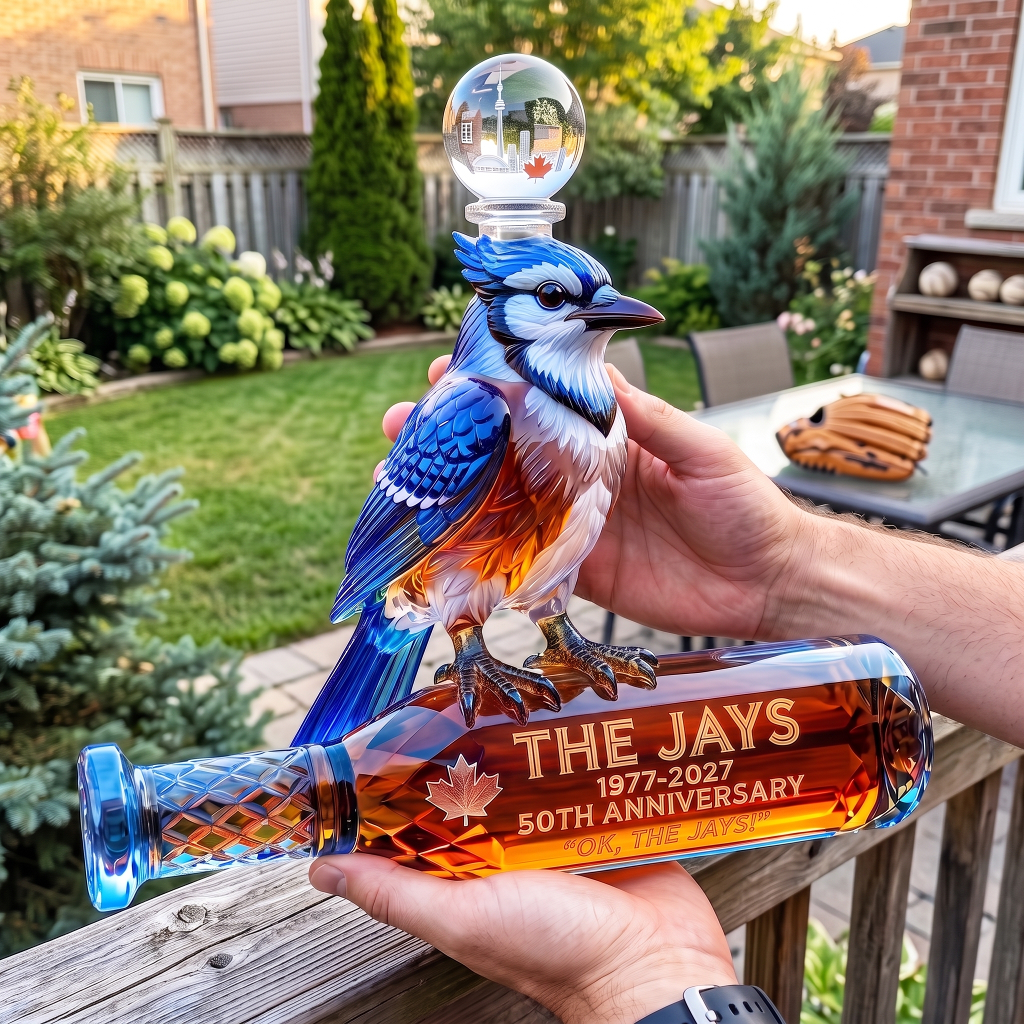 The Jays 1977–2027 50th Anniversary Commemorative Whisky Bottle